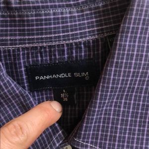 Panhandle slim long sleeve button shirt